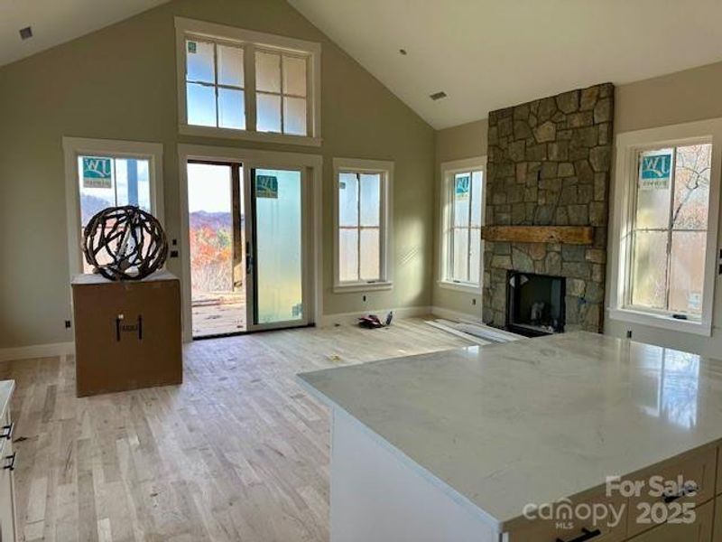 In-progress construction of a new home in , Pisgah Forest, NC (Image 23). In-progress construction of a new home in , Pisgah Forest, NC (Image 23).