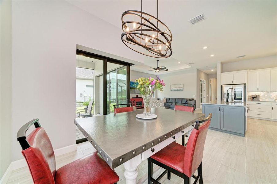 Furnished interior view inside a new home in , Nokomis (Image 46).