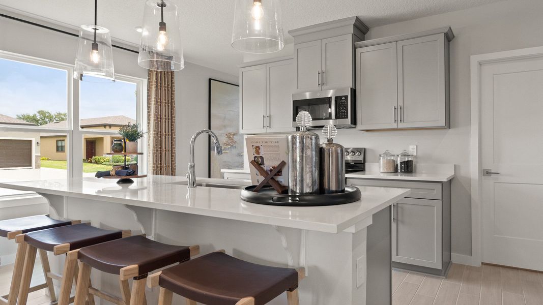 Representative furnished interior of a home built from the Oleander by DRB Homes in Ardisia Park, New Smyrna Beach (Image 10).
