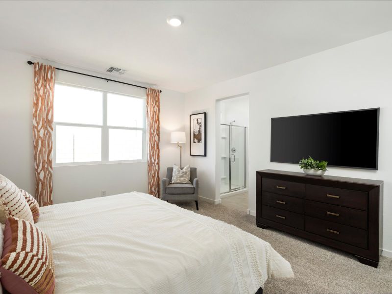 Bedroom in the Jubilee Floorplan at Bella Vista Trails