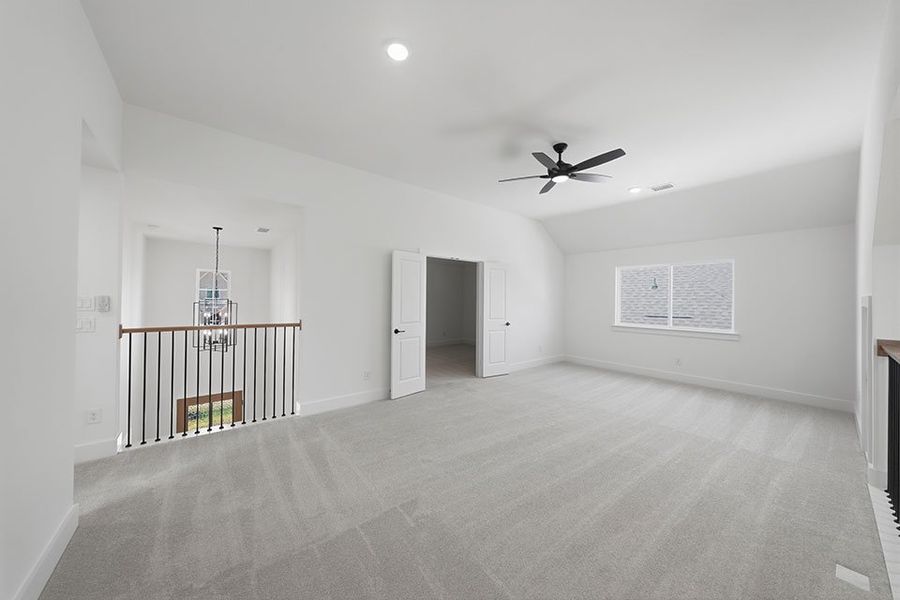 Spacious, unfurnished interior of a new home in Brookhollow West, Prosper (Image 35).