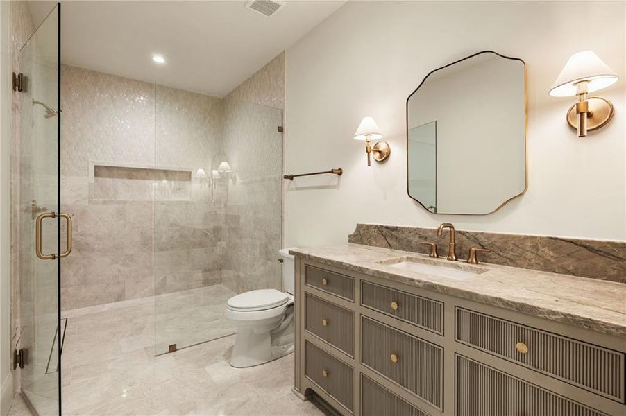 Furnished interior view inside a new home in , Brookhaven (Image 8).