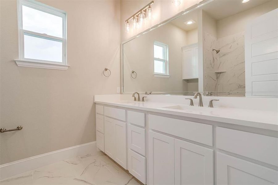 Furnished interior view inside a new home in Woodland Meadows, Fort Worth (Image 14). Furnished interior view inside a new home in Woodland Meadows, Fort Worth (Image 14).