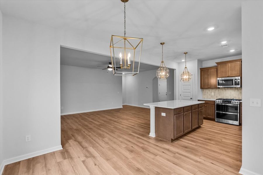 Furnished interior view inside a new home in Fieldstone, Lexington (Image 12).