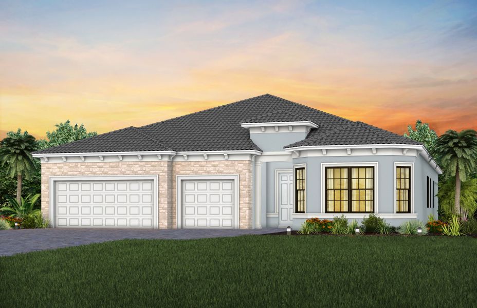 Exterior FM3 with stone Exterior FM3 with stone