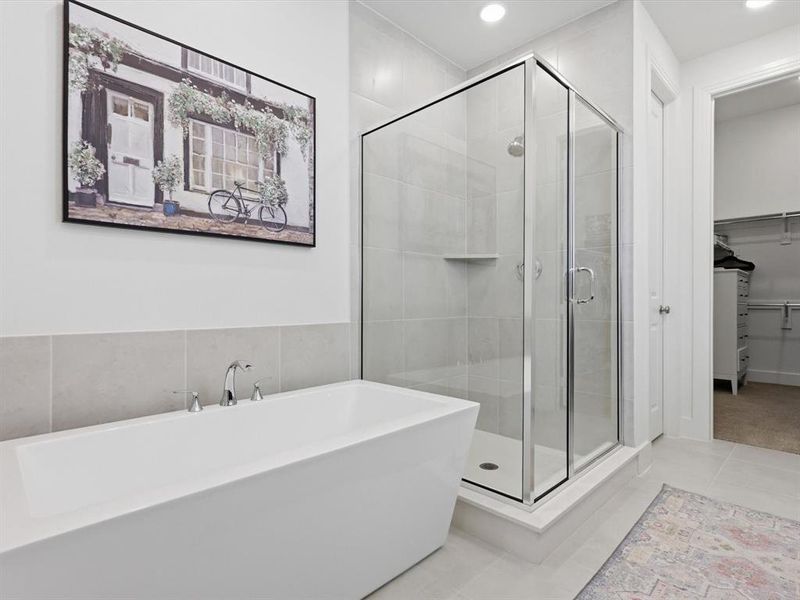 Furnished interior view inside a new home in Thompson Farms, Van Alstyne (Image 26).