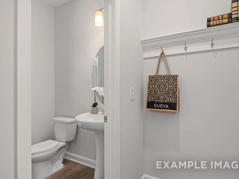 Furnished interior view inside a new home in Gregory Village Townhomes, Lillington (Image 10).