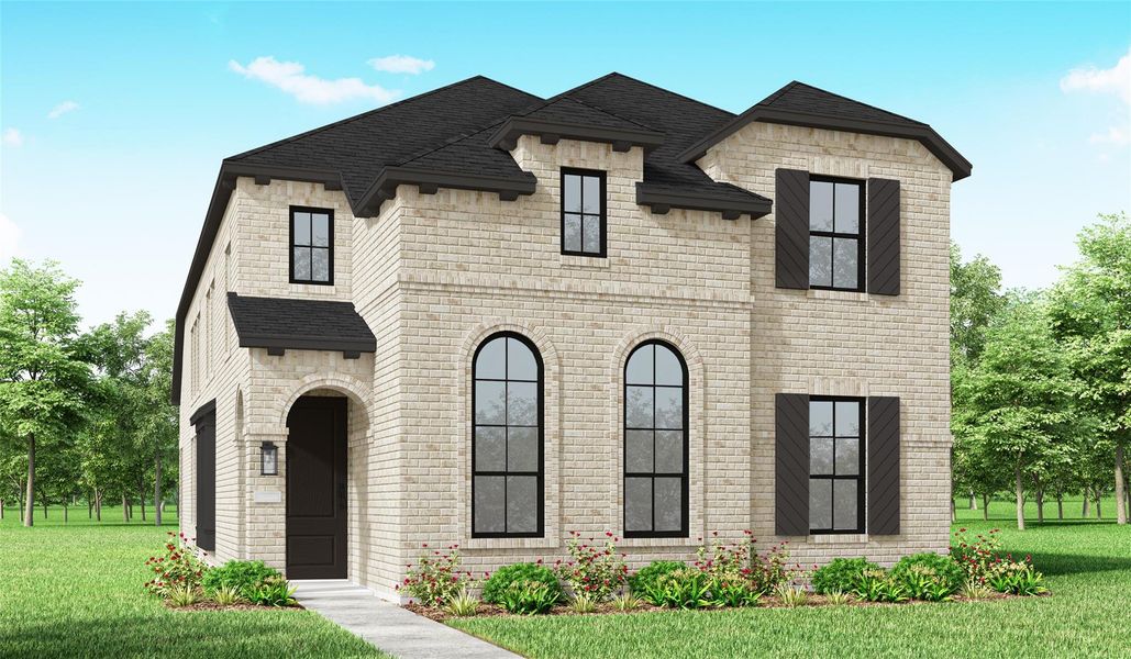 These huge arched windows in the front are stunning! These huge arched windows in the front are stunning!