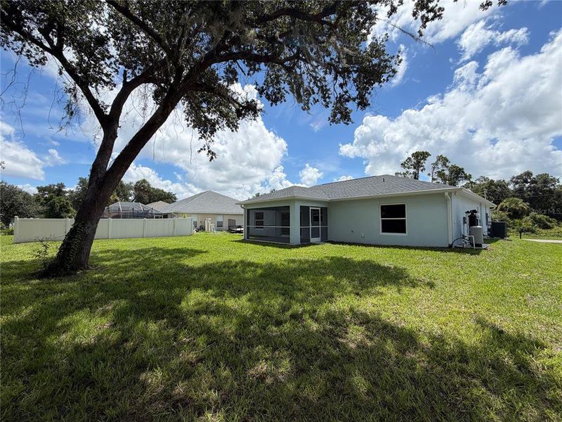 Exterior details and patio area of a home in , North Port (Image 24).