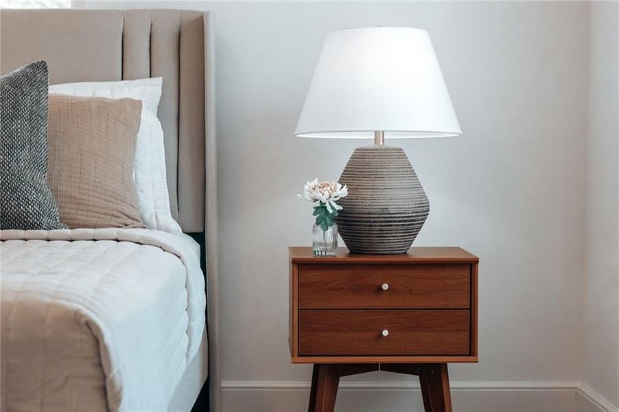 Furnished interior view inside a new home in , Atlanta (Image 38).
