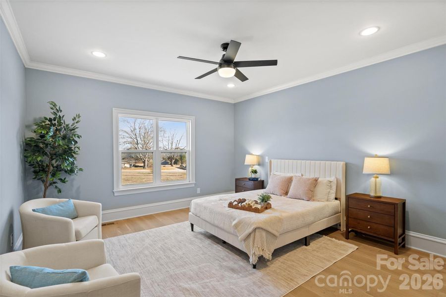 Furnished interior view inside a new home in , Indian Trail (Image 17). Furnished interior view inside a new home in , Indian Trail (Image 17).