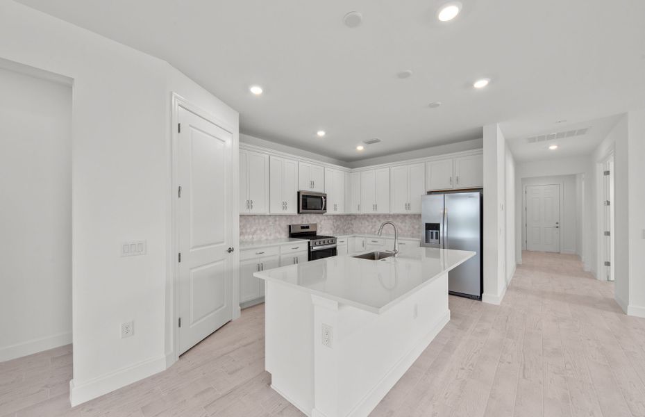 Furnished interior view inside a new home in Terreno, Naples (Image 11).