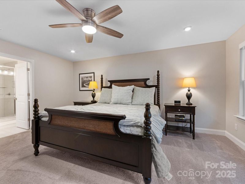 Furnished interior view inside a new home in Towns at Rea Colony, Charlotte (Image 27).