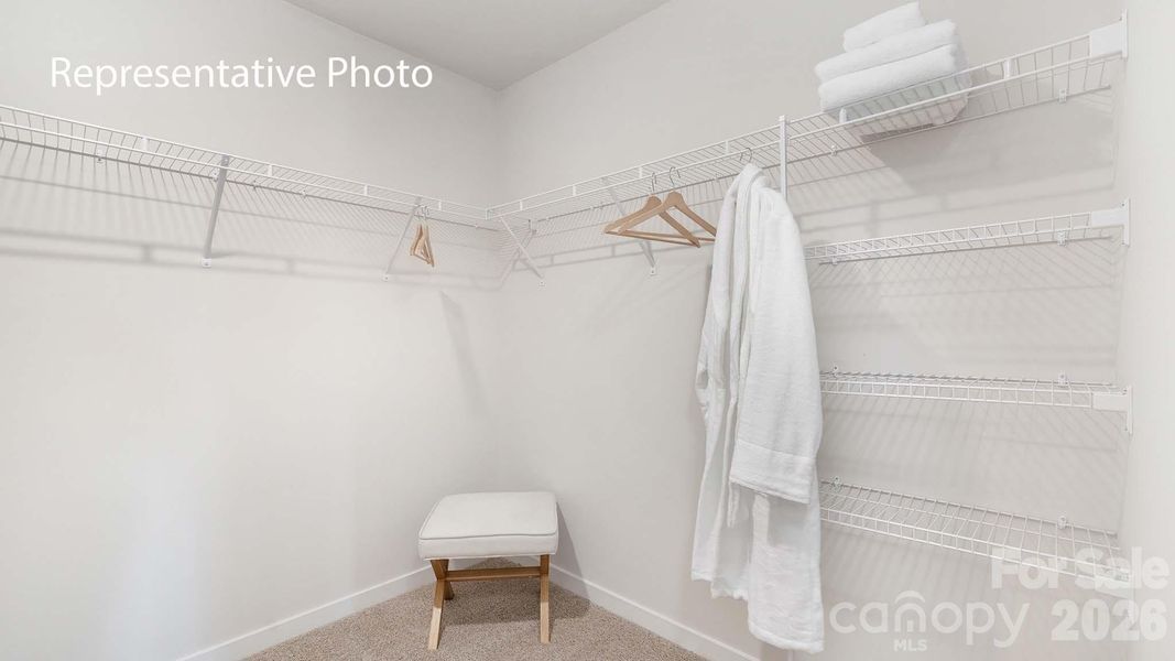 Spacious, unfurnished interior of a new home in Stanton, Richburg (Image 19).