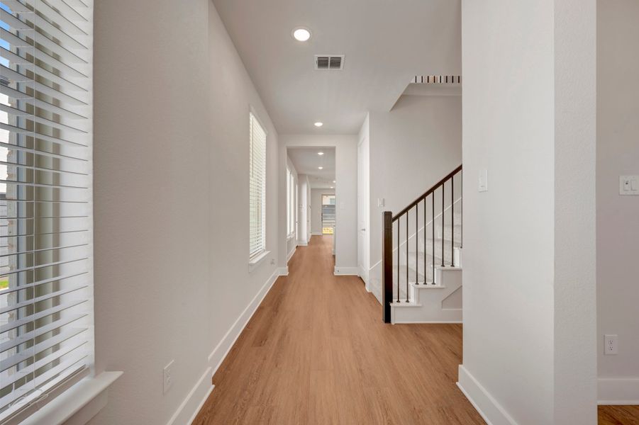 Spacious, unfurnished interior of a new home in Union Park, Little Elm (Image 13). Spacious, unfurnished interior of a new home in Union Park, Little Elm (Image 13).