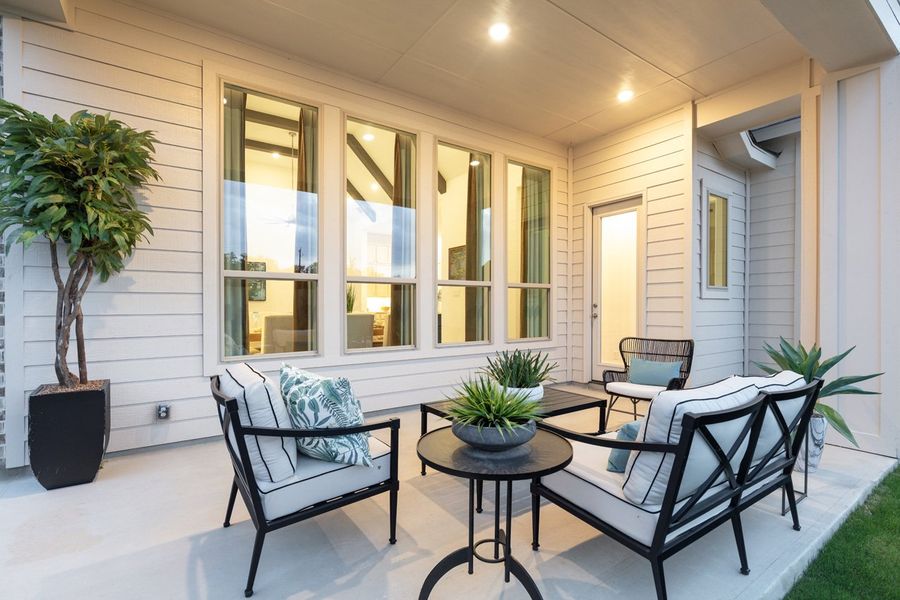 Representative Patio - some options shown Representative Patio - some options shown