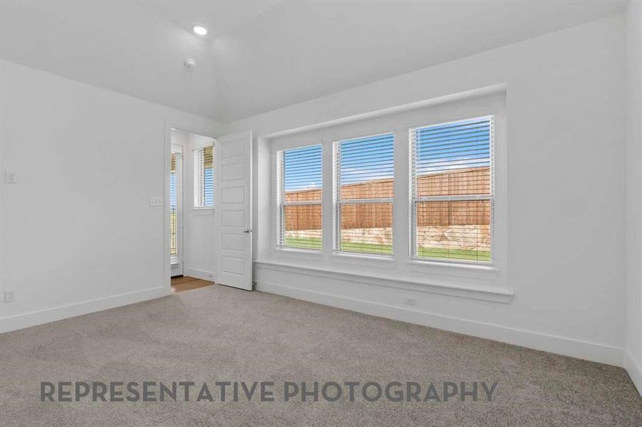 Spacious, unfurnished interior of a new home in Sandbrock Ranch, Aubrey (Image 18). Spacious, unfurnished interior of a new home in Sandbrock Ranch, Aubrey (Image 18).