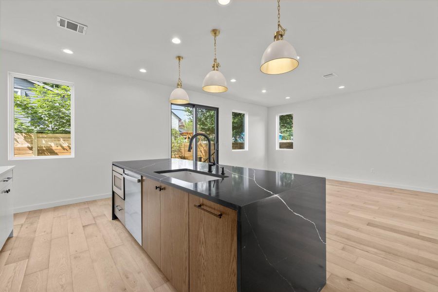 Furnished interior view inside a new home in , Austin (Image 12).