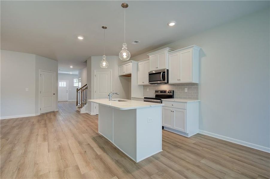 Furnished interior view inside a new home in Westminster, Covington (Image 7).