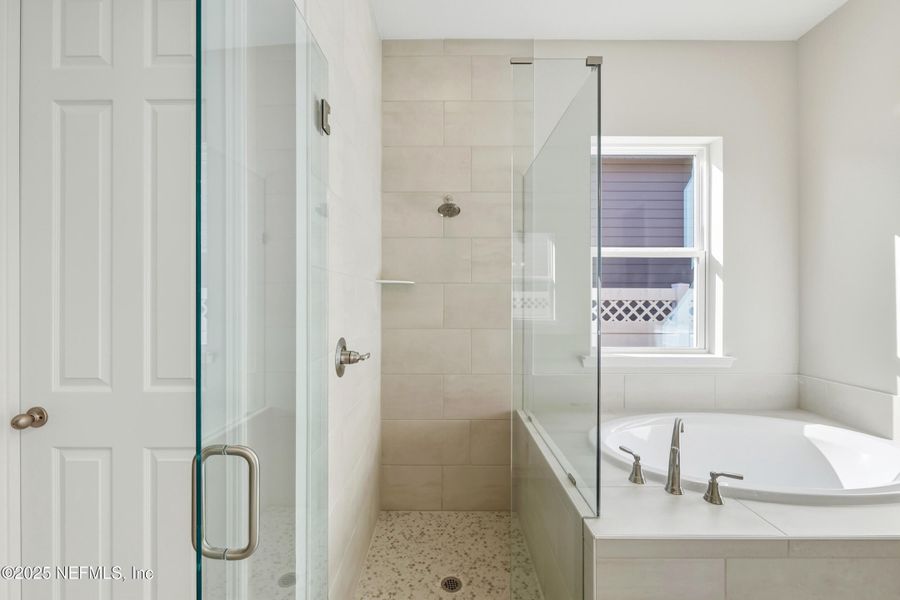 Furnished interior view inside a new home in Silver Landing at SilverLeaf, St. Augustine (Image 19).