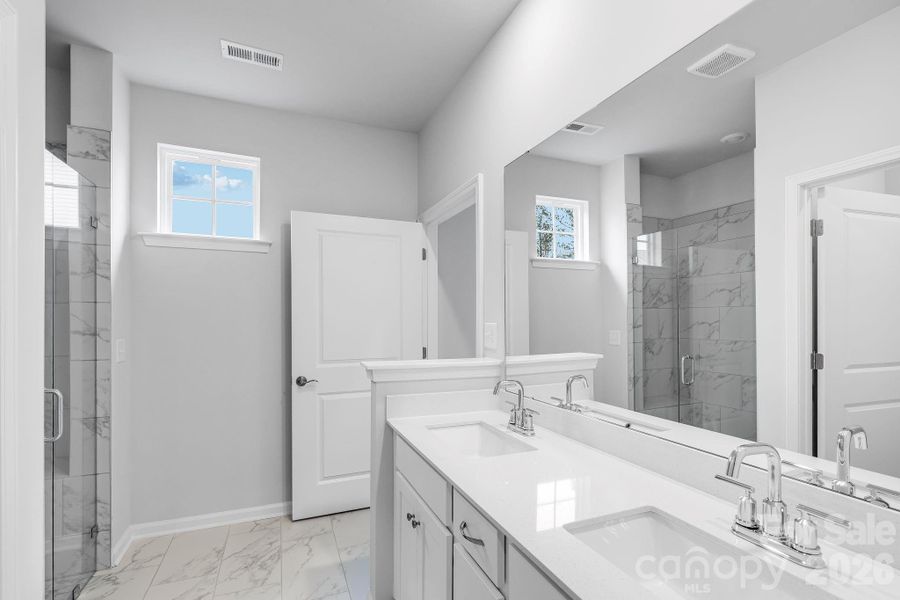 Furnished interior view inside a new home in Roselyn, Lancaster (Image 10).