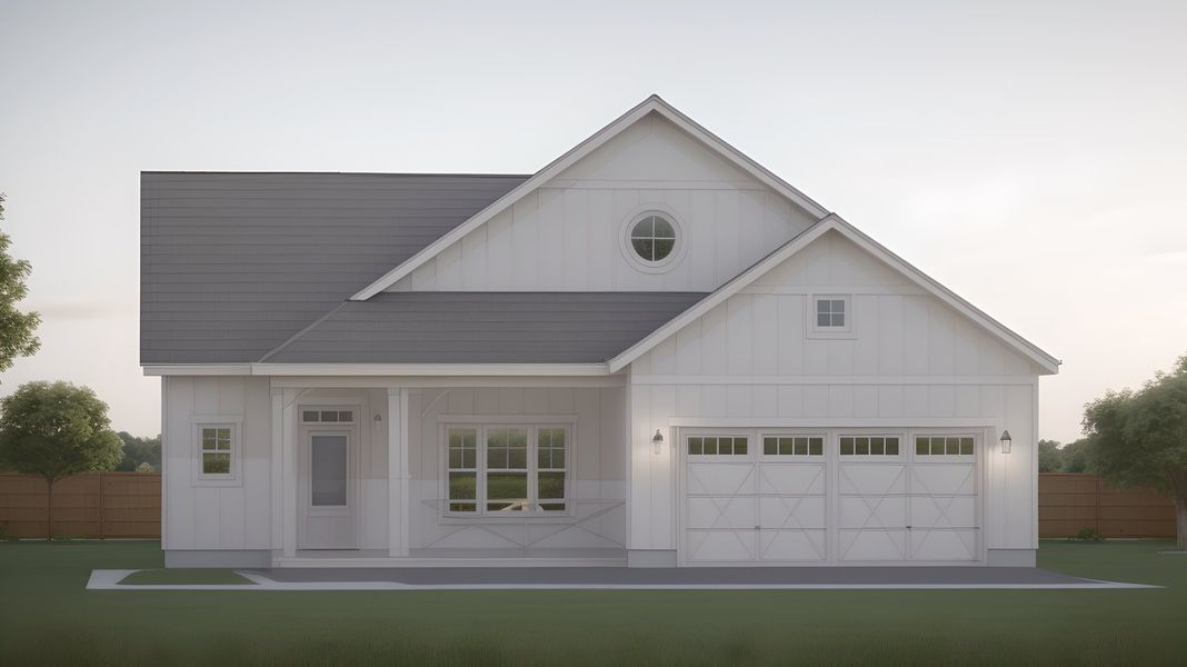 Farmhouse |  The artist's conceptual renderings are shown solely for visual and illustrative purposes.