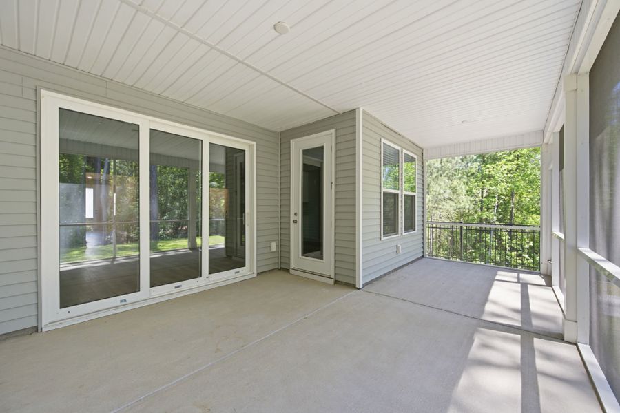 Exterior details and patio area of a home in Grand Arbor, Blythewood (Image 4). Exterior details and patio area of a home in Grand Arbor, Blythewood (Image 4).