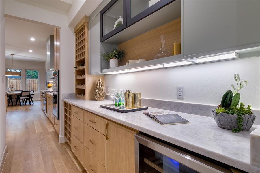 Furnished interior view inside a new home in , Dallas (Image 27).