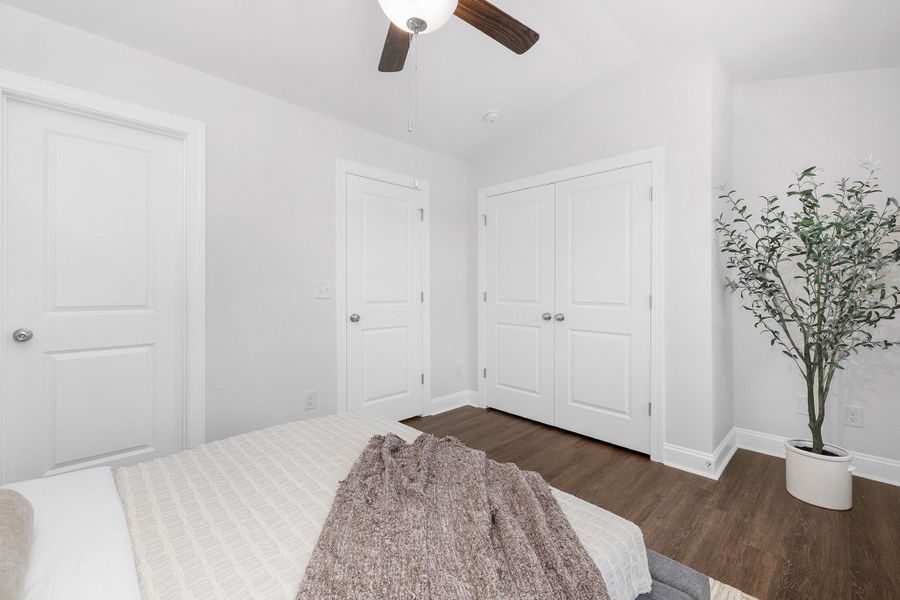 Representative furnished interior of a home built from the Units A-F by Red Cedar Homes in West End Townhomes, Charlotte (Image 20).