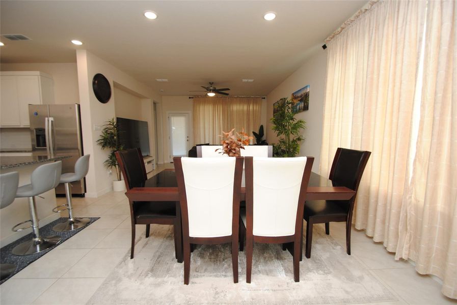 Furnished interior view inside a new home in Mason Woods, Cypress (Image 3).