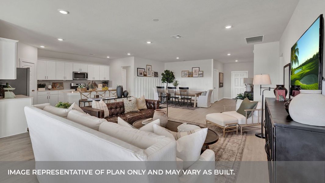 Furnished interior view inside a new home in Hartland Ranch, Lockhart (Image 18). Furnished interior view inside a new home in Hartland Ranch, Lockhart (Image 18).