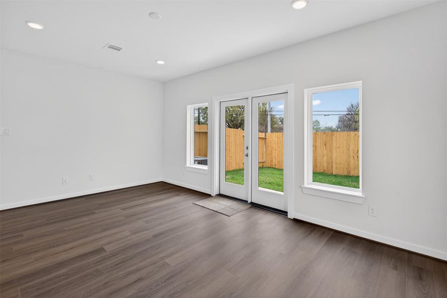 Spacious, unfurnished interior of a new home in , Houston (Image 19). Spacious, unfurnished interior of a new home in , Houston (Image 19).