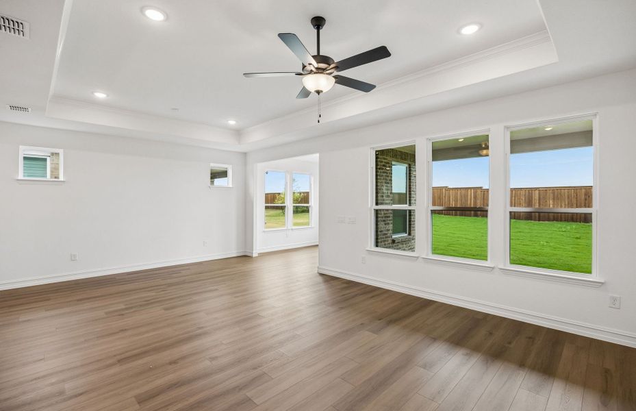 Spacious, unfurnished interior of a new home in Del Webb at Legacy Hills, Celina (Image 14). Spacious, unfurnished interior of a new home in Del Webb at Legacy Hills, Celina (Image 14).