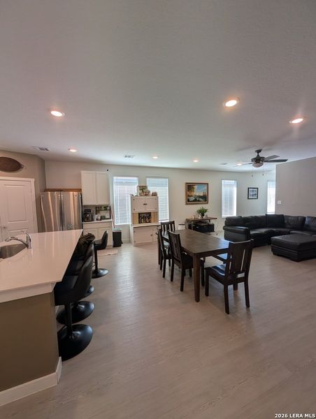 Furnished interior view inside a new home in Rose Valley, Converse (Image 7).