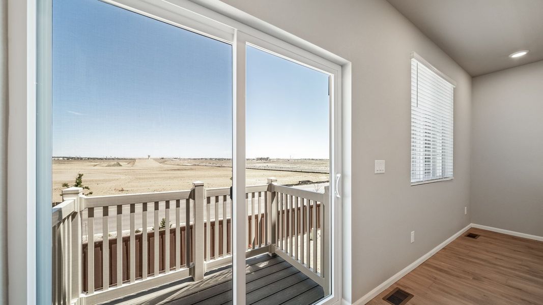 Spacious, unfurnished interior of a new home in Bradley Heights, Colorado Springs (Image 13).