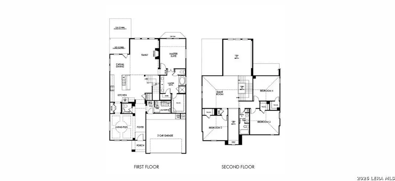 2D floor plan layout of this home in , San Antonio, TX (Image 2). 2D floor plan layout of this home in , San Antonio, TX (Image 2).