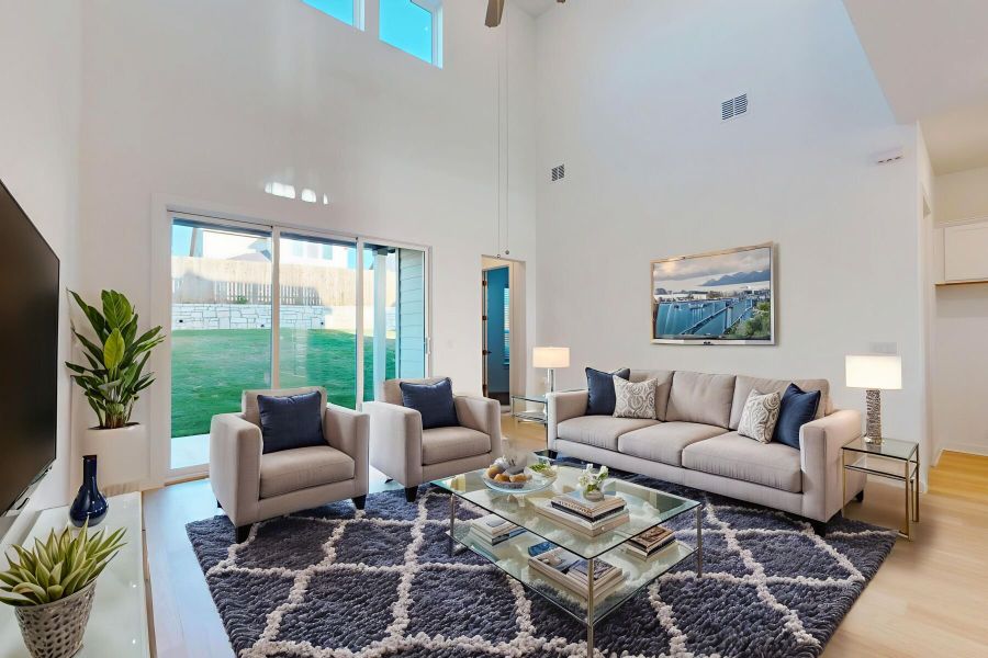 Living Room - Virtually Staged