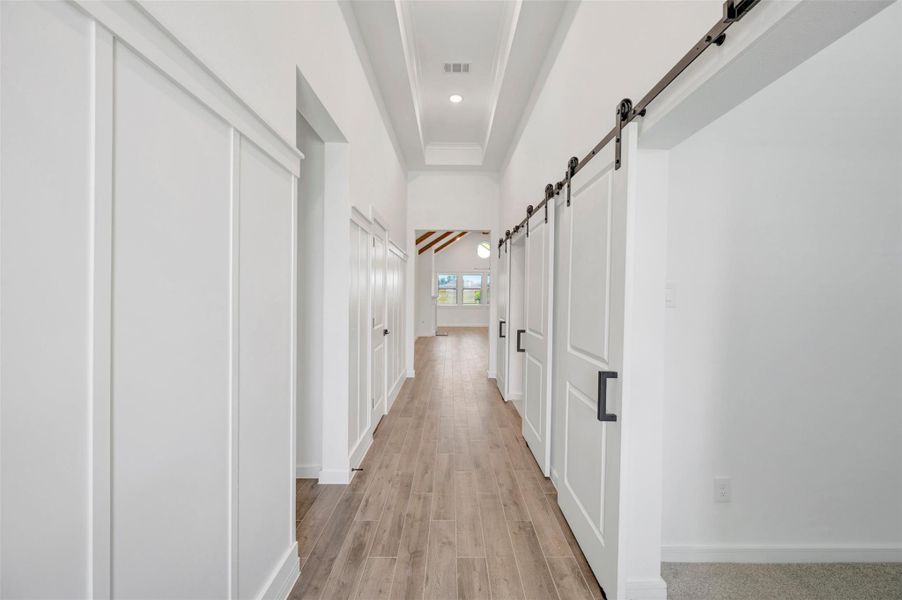Welcoming foyer