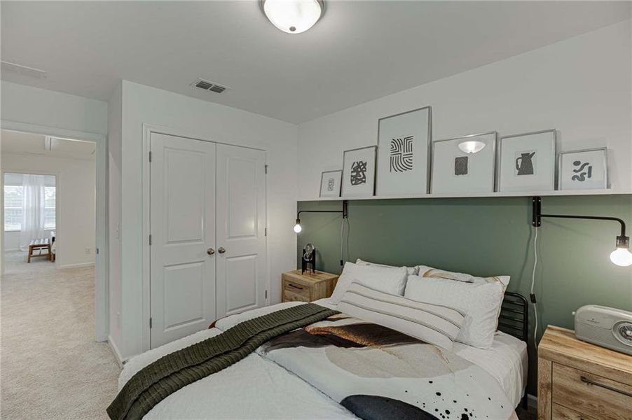 Furnished interior view inside a new home in Laurelwood, Douglasville (Image 23).