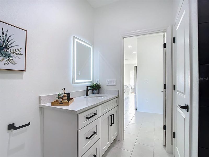 Furnished interior view inside a new home in , Lehigh Acres (Image 34).