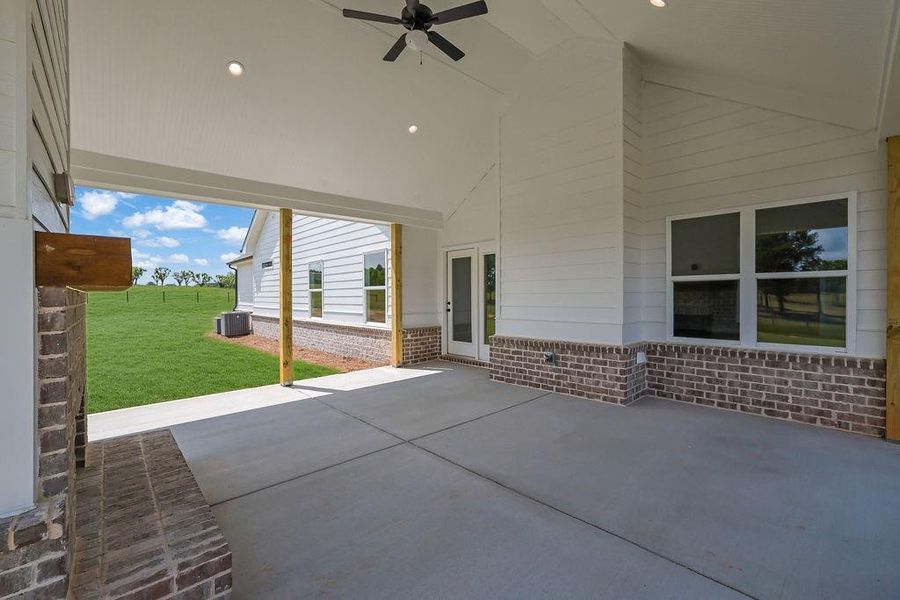 Exterior details and patio area of a home in , Monroe (Image 22). Exterior details and patio area of a home in , Monroe (Image 22).