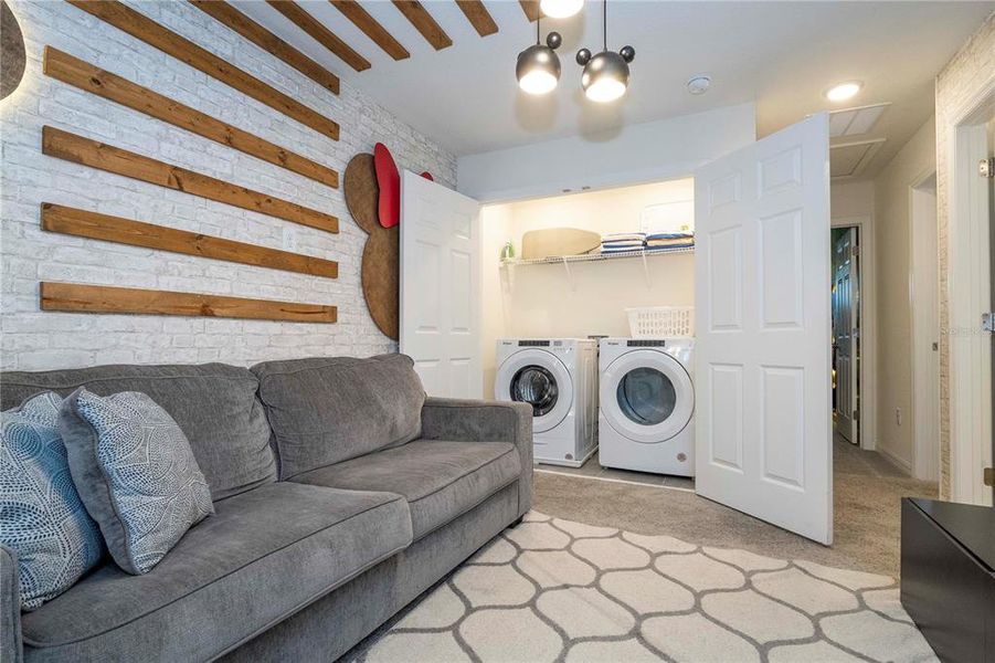 Furnished interior view inside a new home in Solara Resort, Kissimmee (Image 7).