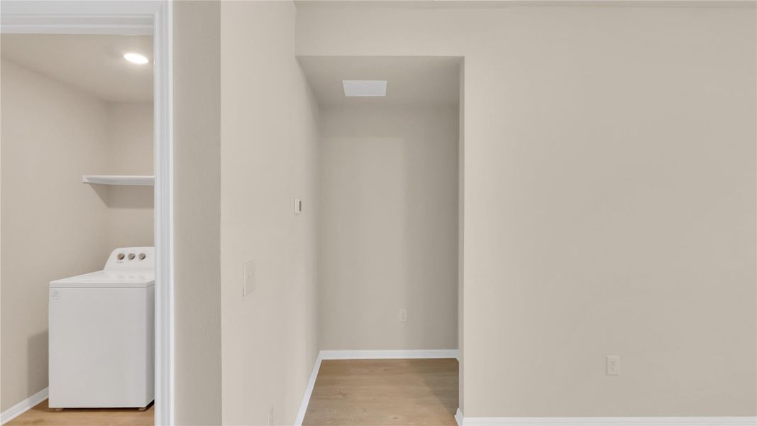 Spacious, unfurnished interior of a new home in Bar W Ranch, Leander (Image 15). Spacious, unfurnished interior of a new home in Bar W Ranch, Leander (Image 15).