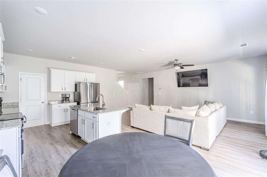 Furnished interior view inside a new home in , Rome (Image 13). Furnished interior view inside a new home in , Rome (Image 13).