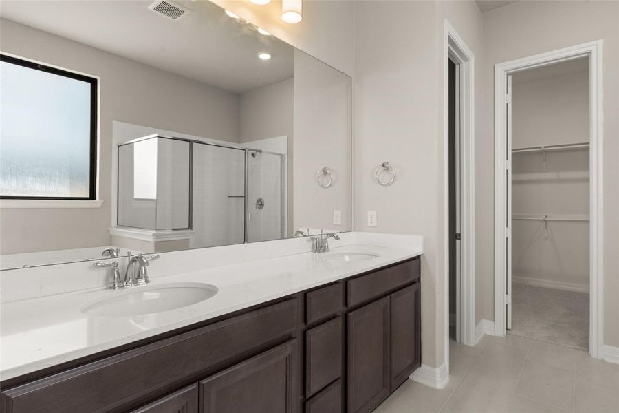 Primary bath. representative photo.