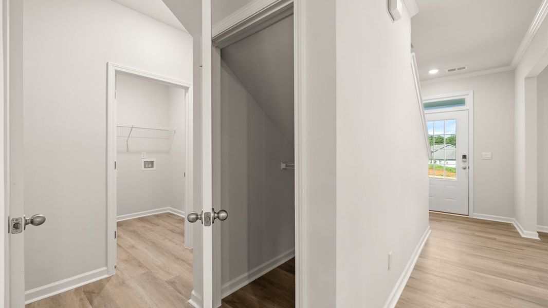 Representative unfurnished interior of a home built from the Elle by D.R. Horton in South Wind, South Fulton (Image 25).