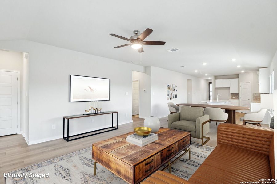 Furnished interior view inside a new home in Catalina, Converse (Image 9). Furnished interior view inside a new home in Catalina, Converse (Image 9).