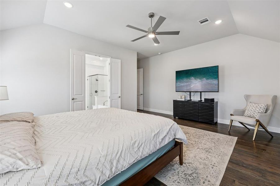 Furnished interior view inside a new home in Mockingbird Heights, Midlothian (Image 24).