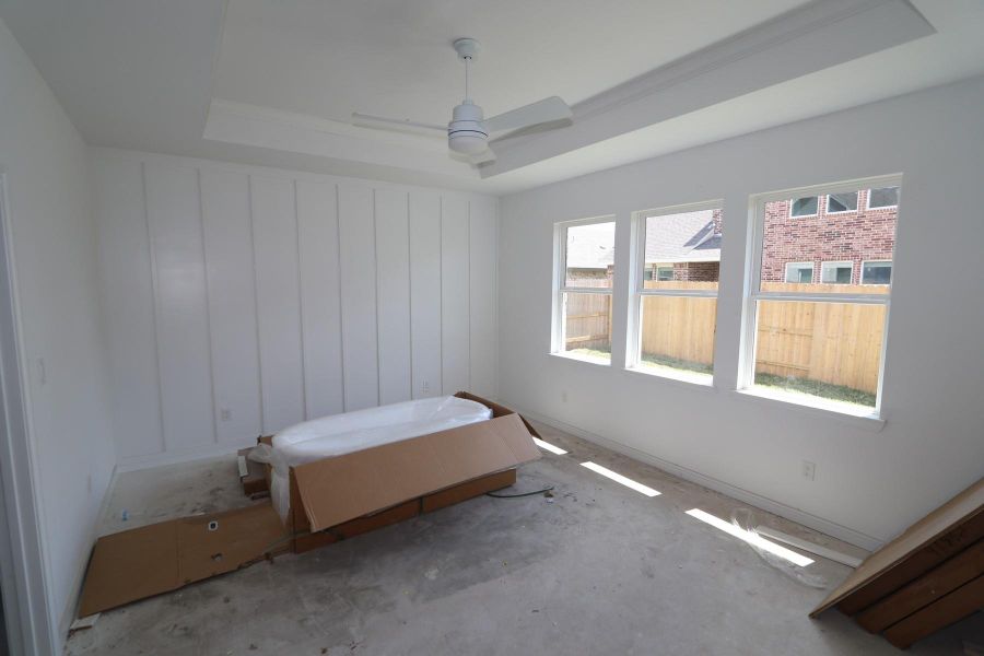 Primary suite - still under construction! Primary suite - still under construction!