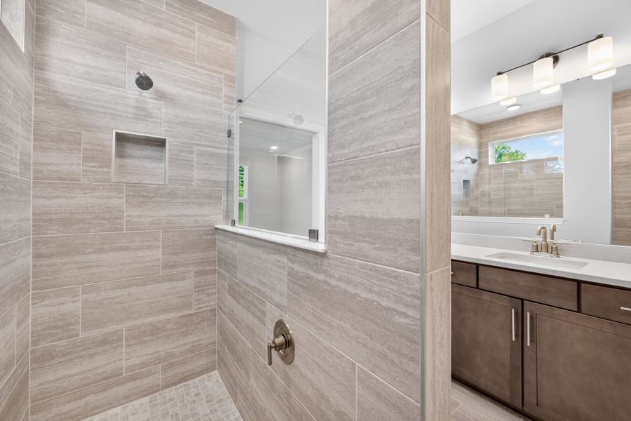 Furnished interior view inside a new home in Del Webb Charleston at Nexton, Summerville (Image 9).